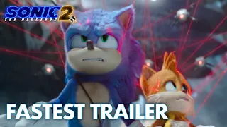 Sonic The Hedgehog 2 | Fastest Trailer | Paramount Pictures NZ