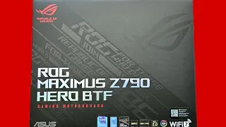 ASUS ROG MAXIMUS Z790 HERO BTF Mainboard - Intel Z790 @ASUS @ASUSROGDE @asusrog