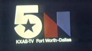 KXAS Channel 5 - "Let's Honor America Now" (Sign-off, 1979)