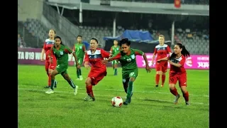 Bangamata U19 Women's Int'l Gold Cup 2019: Bangladesh 2-1 Kyrgyzstan | All goals and Highlights