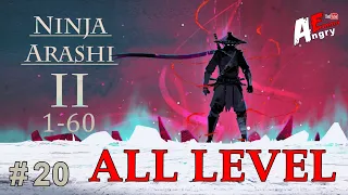🗡️Ninja Arashi 2 ALL LEVEL - Gameplay #20 Stage 1-60 (Android)