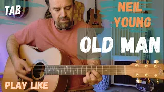 OLD MAN - play like NEIL YOUNG #neilyoung #oldman