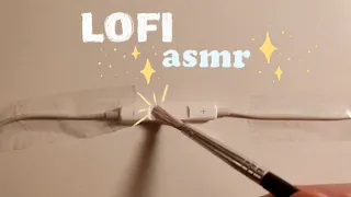 my first asmr video | lo-fi asmr | apple mic