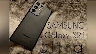 Samsung Galaxy s21 Ultra Unboxing In Phantom Black from At&t