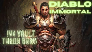 Throw Barb 1v4 Vault  Diablo Immortal