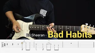 Bad Habits - Ed Sheeran - Guitar Cover Instrumental