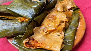 Tamales Rojos de Puerco | Con Sabor a Guerrero