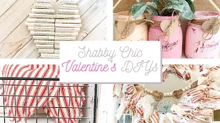 SHABBY CHIC/FARMHOUSE VALENTINE'S DAY DIYs | FARMHOUSE AND NEUTRAL VALENTINE'S DECOR