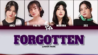 ADEL, FREYA, MARSHA, ZEE (JKT48) - Forgotten │ Linkin Park │ AI COVER