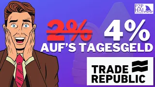 Trade Republic: Jetzt 4% Zinsen!