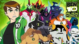 Ben 10 Alien Force All Alien Transformations Full HD