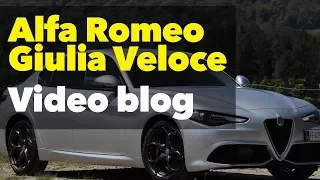 Alfa Romeo Giulia Veloce review and videoblog