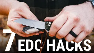 7 UNBELIEVABLE EDC Hacks You Need To Know