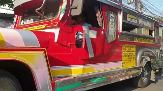 Tricycle ride in the Philippines