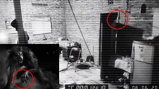 CCTV footage horror moment | Real werewolf caught on cctv camera | this video shocked me