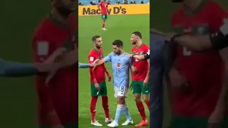 FIGHT ZIYECH ET SAISS VS GAVI ET ALBA I MOROCCO VS SPAIN