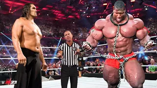 Full Match - The Great Khali vs Neck Monster | Iron Man Match 2023 | WWE Dec 5, 2023