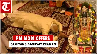 PM Modi concludes Ram Mandir Pran Pratishtha in Ayodhya with ‘Sashtang Dandvat Pranam’