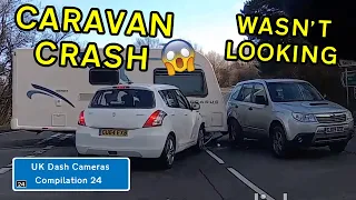 UK Dash Cameras - Compilation 24 - 2020 Bad Drivers, Crashes + Close Calls