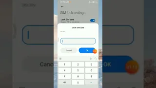 Sim Card me lock kaise lagaye | | How to lock sim card with pin #shorts