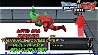 WWE SVR11 PSP Hacked Moves With Download Link | BEAST MODDER