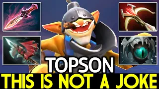 TOPSON [Techies] Right Click Build This is Not a Joke Dota 2