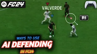 Make defending easy by implementing these AI overpowered mechanics in fc24