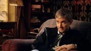 Martin Freeman & Amanda Abbington discuss working together - Sherlock: Series 3 Episode 2 - BBC One