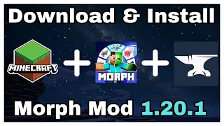 How To Download & Install Morph/Identity Mod In Minecraft 1.20.1 With Forge