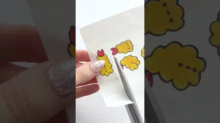 Make stickers at home WITHOUT PRINTER or cricut machine! ✨🥹