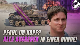 Pfahl im Kopf? Alle ausreden in einer Runde! [World of Tanks - Analyse - Gameplay - Deutsch]