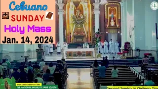 Jan. 14, 2024 Cebuano Sunday Mass (anticipated)@Nat'l. Shrine of St. Joseph(Cebu) || 2nd Sunday OT