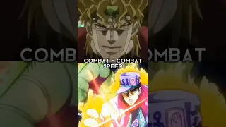 Dio Brando(TW) Vs Jotaro Kujoh(SP:TW) #shorts #stronger #anime #edit #jojo #whoisstrongest