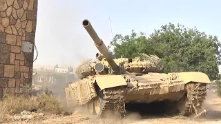 ᴴᴰ Tanks with GoPro's™ storming South Darayya Syria  part II ♦ subtitles ♦