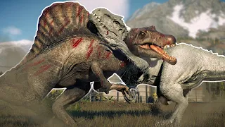 ALL GIANT CARNIVORE ANIMATION SHOWCASE!! Jurassic World Evolution 2