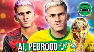 ♫ AI, PEDRO! 🤤 PINTOU O 9 DO HEXA??? (versão PES/FIFA) | Paródia Ai Preto - L7NNON, DJ Biel