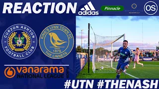 Miles Storey Reaction | Curzon Ashton vs King's Lynn Town | Vanarama National League North