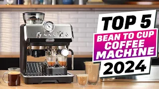 TOP 5: Best Bean to Cup COFFEE MACHINES to BUY in 2024