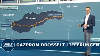 ENERGIEKRISE IN DEUTSCHLAND: Gazprom halbiert Lieferungen durch Nordstream 1 - Marco Reinke erklärt