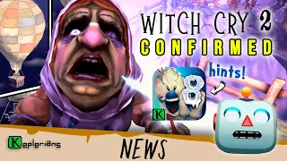 WITCH CRY 2 CONFIRMED New Game 💧👀 ICE SCREAM 8 HINTS 🍧🐊 FanArt CONTEST WINNERS 🎨 Keplerians NEWS