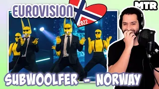 Norway Eurovision 2022 Reactionalysis (reaction) - Subwoolfer - Give That Wolf A Banana??