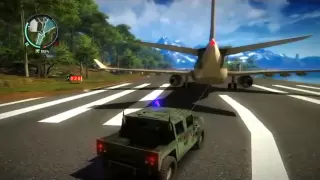 Just Cause 2 crazy stunt