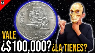 ¿ESTA MONEDA ES VALIOSA? CONOCE SU PRECIO | MONEDA $5000 EXPROPIACION PETROLERA