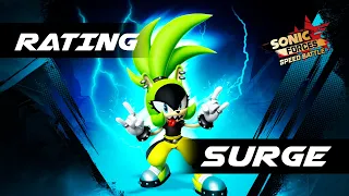 Sonic Forces Speed Battle: Rating SURGE