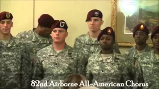 82nd Airborne All-American Chorus Entrance and Exit chants - Pinehurst Concours d'Elegance