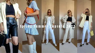 Spring/Summer Capsule 2022 | 10 capsule outfits | SandraEmilia