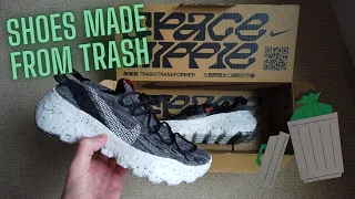 NIKE SPACE HIPPIE 04 (REVIEW) SHOES MADE FROM GARBAGE?!