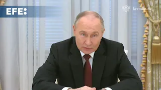 Putin afirma que “toda a comunidade ocidental” trabalha para a Ucrânia