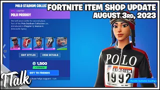 Fortnite Item Shop POLO STADIUM COLLECTION IS BACK! [August 3rd, 2023] (Fortnite Battle Royale)