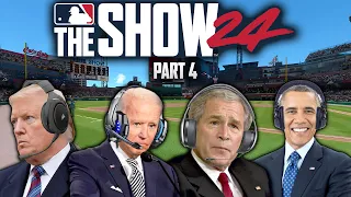 US Presidents Play MLB The Show 24 (Part 4)